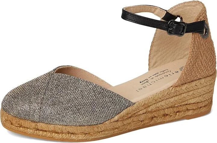 Eric Michael Copa Women's Shoes Metallic : EU 37 (US Women's 6.5-7) M (B), Leather - Image 6