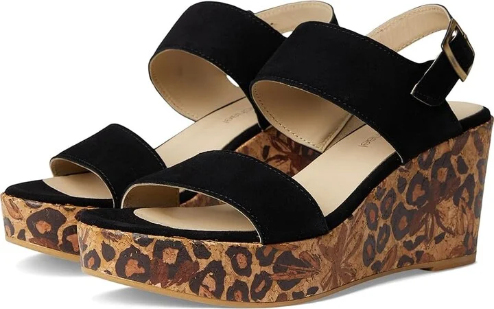Eric Michael Crete Women's Sandals Black : EU 36 (US Women's 5.5-6) M (B), Leather