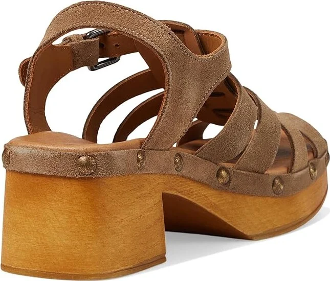 Eric Michael Desi Women's Sandals Taupe : EU 36 (US Women's 5.5-6) M (B), Leather - Image 4