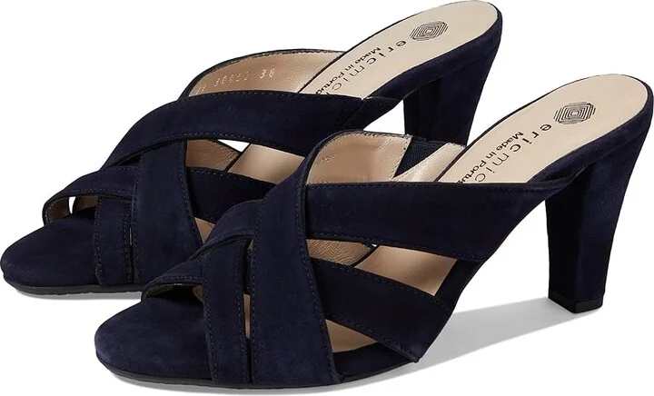 Eric Michael Everest Women's Shoes Navy : EU 38 (US Women's 7.5-8) M (B), Leather
