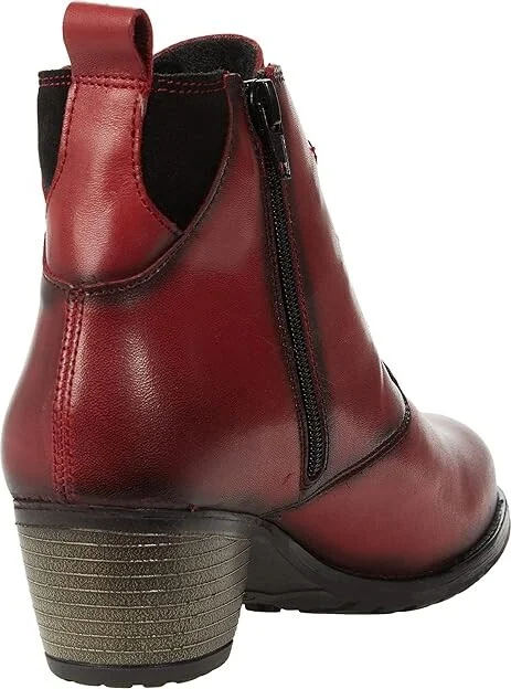 Eric Michael Faye Women's Boots Red : EU 40 (US Women's 9.5-10) M (B), Leather - Image 4