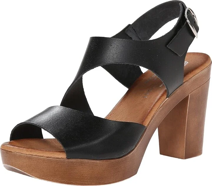 Eric Michael Ginger High Heels Black : EU 37 (US Women's 6.5-7) M (B), Leather - Image 2