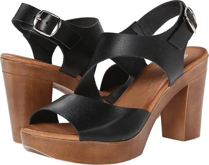Eric Michael Ginger High Heels Black : EU 37 (US Women's 6.5-7) M (B), Leather