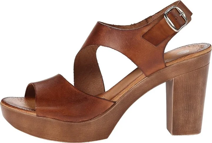 Eric Michael Ginger High Heels Brown : EU 36 (US Women's 5.5-6) M (B), Leather - Image 7