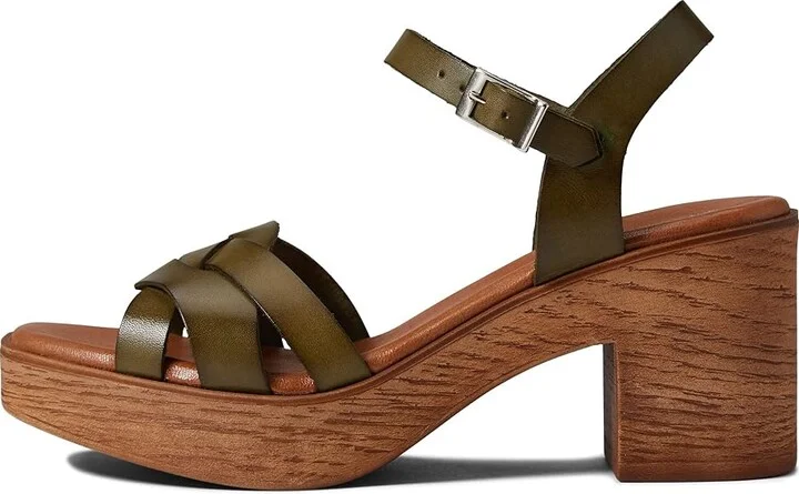 Eric Michael Heidi Women's Shoes Green : EU 36 (US Women's 5.5-6) M (B), Leather - Image 5