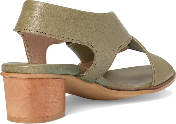 Eric Michael Isla Women's Sandals Olive : EU 39 (US Women's 8.5-9) M (B), Leather - Image 4