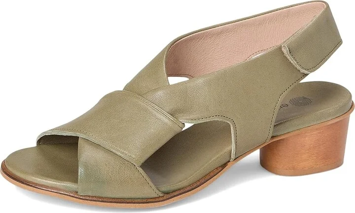 Eric Michael Isla Women's Sandals Olive : EU 39 (US Women's 8.5-9) M (B), Leather - Image 5
