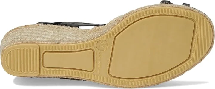 Eric Michael Jillian Women's Wedge Shoes Black : EU 36 (US Women's 5.5-6) M (B), Leather - Image 4