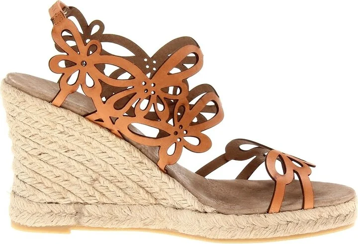Eric Michael Jillian Women's Wedge Shoes Brown : EU 39 (US Women's 8.5-9) M (B), Leather - Image 8