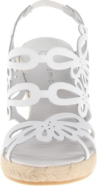 Eric Michael Jillian Women's Wedge Shoes White : EU 37 (US Women's 6.5-7) M (B), Leather - Image 6