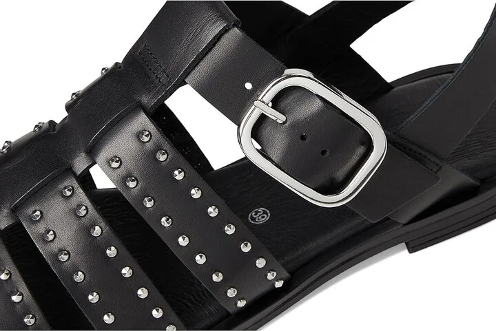 Eric Michael Julia Women's Shoes Black Studs : EU 36 (US Women's 5.5-6) M (B), Leather/Rubber - Image 7