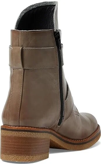 Eric Michael Justina Women's Wedge Shoes Taupe : EU 39 (US Women's 8.5-9) M (B), Leather - Image 4