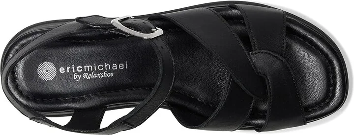 Eric Michael Kinsley Women's Sandals Black : EU 36 (US Women's 5.5-6) M (B), Leather - Image 2