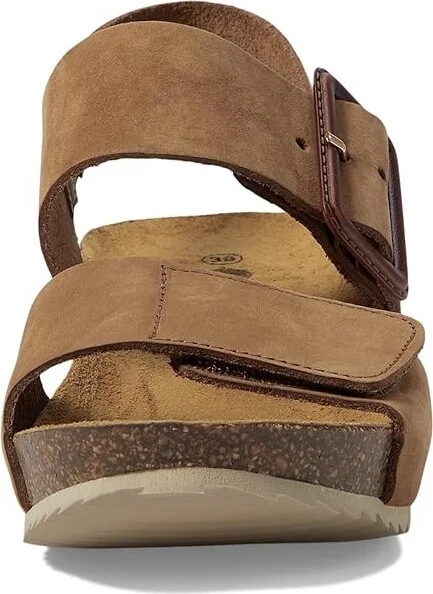 Eric Michael Lake Women's Sandals Cognac : EU 37 (US Women's 6.5-7) M (B), Leather - Image 2