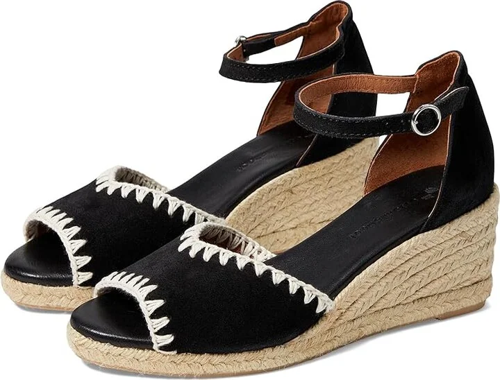 Eric Michael Lama Women's Sandals Black : EU 39 (US Women's 8.5-9) M (B), Leather