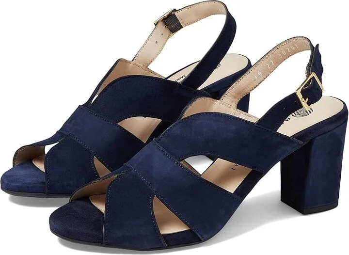 Eric Michael Lark Women's Shoes Navy : EU 36 (US Women's 5.5-6) M (B), Leather