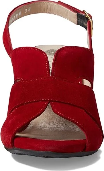 Eric Michael Lark Women's Shoes Red : EU 36 (US Women's 5.5-6) M (B), Leather - Image 2