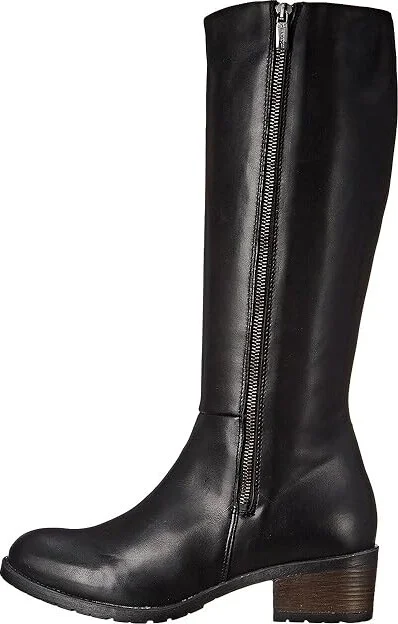 Eric Michael Lauren Women's Zip Boots Black : EU 36 (US Women's 5.5-6) M (B), Leather - Image 7