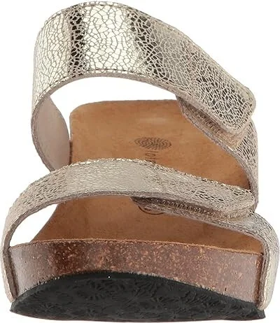 Eric Michael Liat Women's Dress Zip Boots Gold : EU 36 (US Women's 5.5-6) M (B), Leather - Image 6