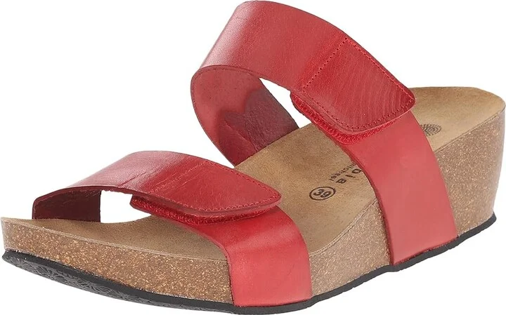 Eric Michael Liat Women's Dress Zip Boots Red : EU 36 (US Women's 5.5-6) M (B), Leather - Image 2