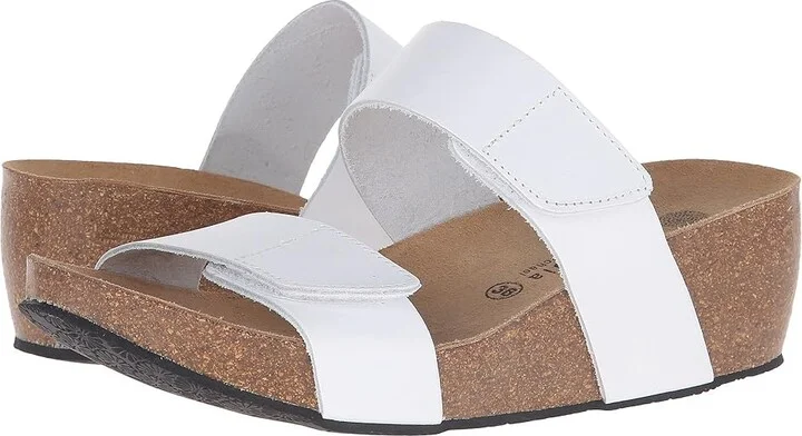 Eric Michael Liat Women's Dress Zip Boots White : EU 36 (US Women's 5.5-6) M (B), Leather