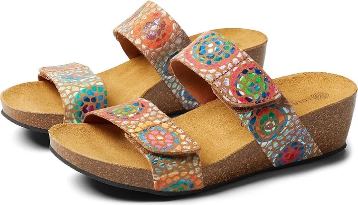 Eric Michael Liat Women's Shoes Mosaic : EU 36 (US Women's 5.5-6) M (B), Leather