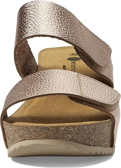 Eric Michael Lily 2 Women's Sandals Peach Metallic : EU 41 (US Women's 10-11) M (B), Leather - Image 2