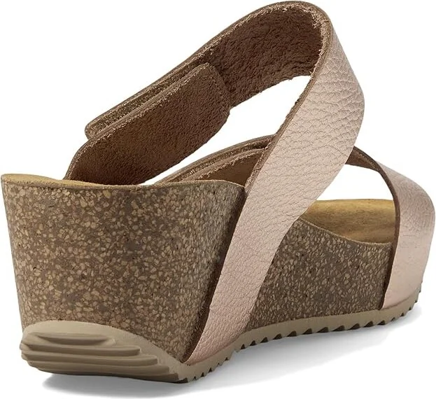 Eric Michael Lily 2 Women's Sandals Peach Metallic : EU 41 (US Women's 10-11) M (B), Leather - Image 4