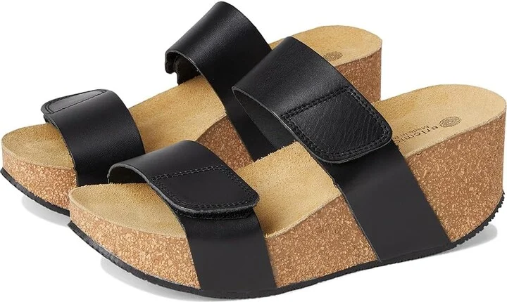 Eric Michael Lily Women's Sandals Black : EU 37 (US Women's 6.5-7) M (B), Leather