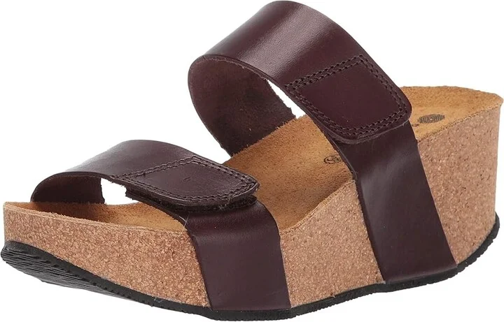 Eric Michael Lily Women's Sandals Mocha : EU 38 (US Women's 7.5-8) M (B), Leather - Image 2