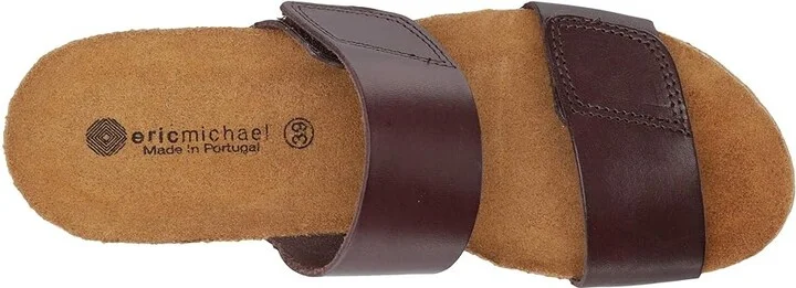 Eric Michael Lily Women's Sandals Mocha : EU 38 (US Women's 7.5-8) M (B), Leather - Image 3