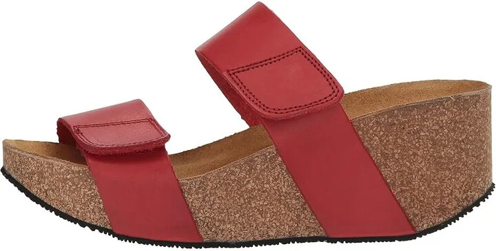 Eric Michael Lily Women's Sandals Red : EU 37 (US Women's 6.5-7) M (B), Leather - Image 7