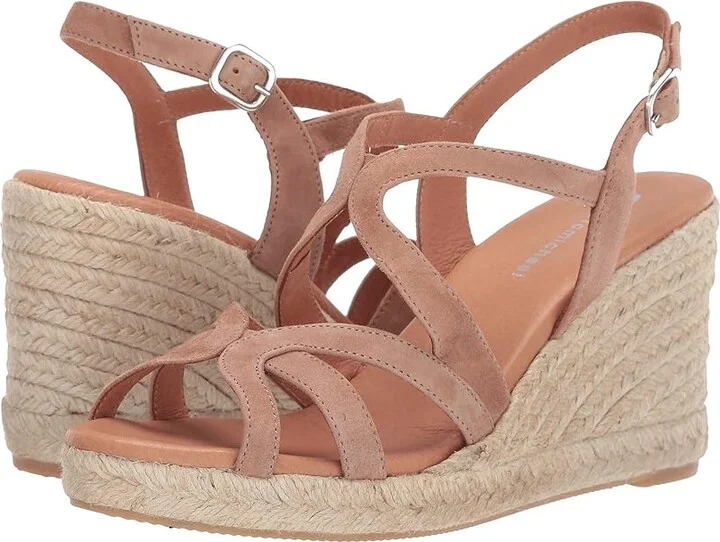 Eric Michael Lindsey Women's Shoes Taupe : EU 36 (US Women's 5.5-6) M (B), Leather
