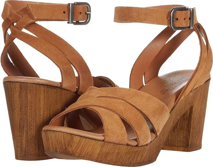 Eric Michael Luna Women's Shoes Whiskey : EU 37 (US Women's 6.5-7) M (B), Leather
