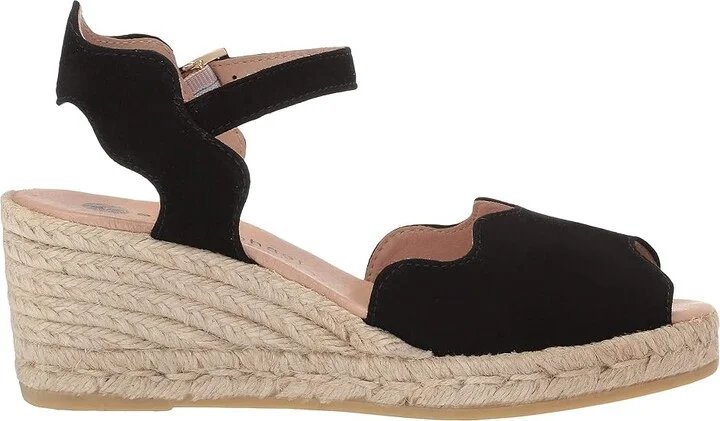 Eric Michael Lupa Women's Shoes Black : EU 37 (US Women's 6.5-7) M (B), Suede - Image 8
