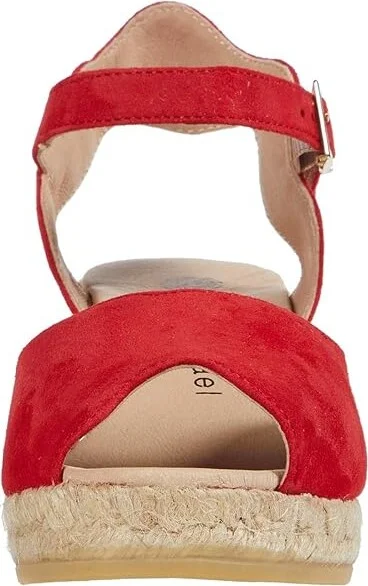 Eric Michael Lupa Women's Shoes Red : EU 36 (US Women's 5.5-6) M (B), Suede - Image 6