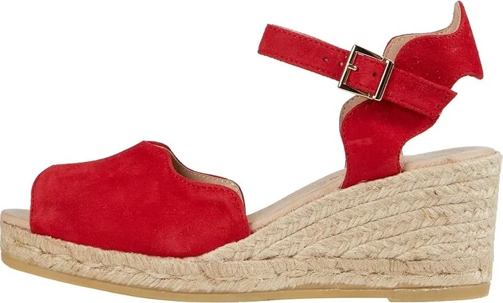 Eric Michael Lupa Women's Shoes Red : EU 36 (US Women's 5.5-6) M (B), Suede - Image 7