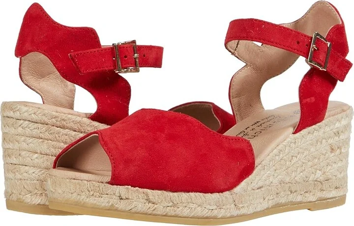 Eric Michael Lupa Women's Shoes Red : EU 36 (US Women's 5.5-6) M (B), Suede