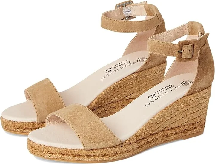 Eric Michael Milan Women's Shoes Beige : EU 39 (US Women's 8.5-9) M (B), Leather