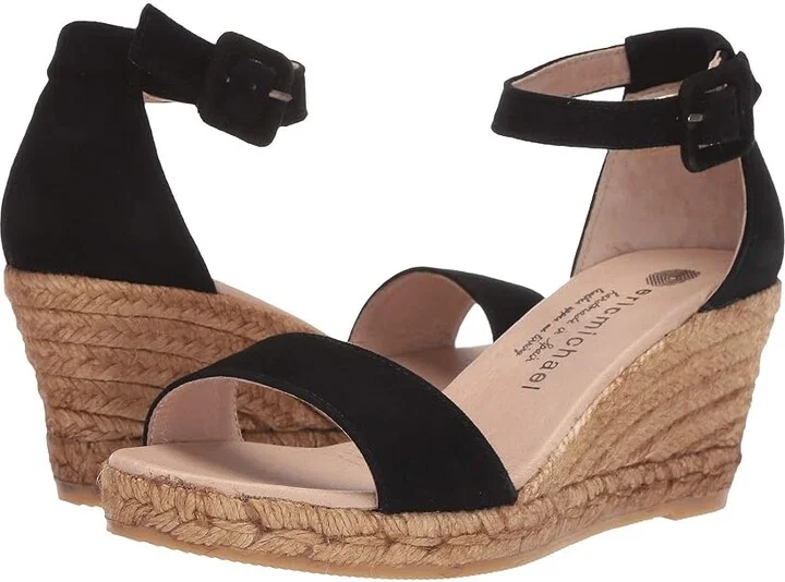 Eric Michael Milan Women's Shoes Black : EU 36 (US Women's 5.5-6) M (B), Leather