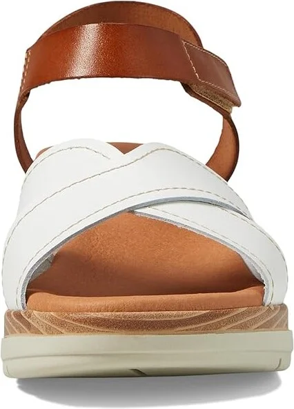 Eric Michael Missy Women's Sandals White : EU 38 (US Women's 7.5-8) M (B), Leather - Image 2