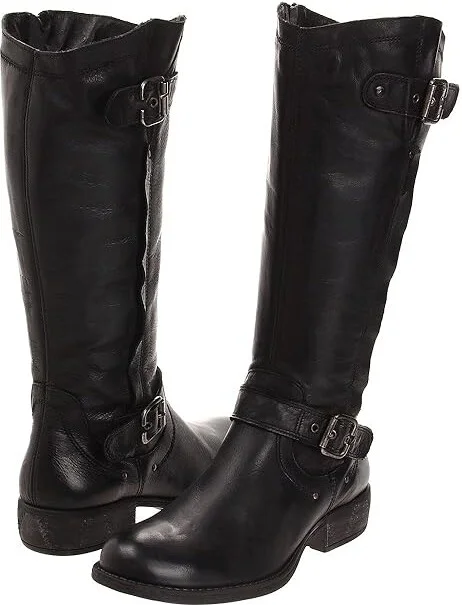 Eric Michael Montana Women's Boots Black : EU 37 (US Women's 6.5-7) M (B), Leather