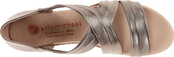 Eric Michael Netty Women's Sandals Metallic : EU 35 (US Women's 4.5-5) M (B), Leather - Image 3