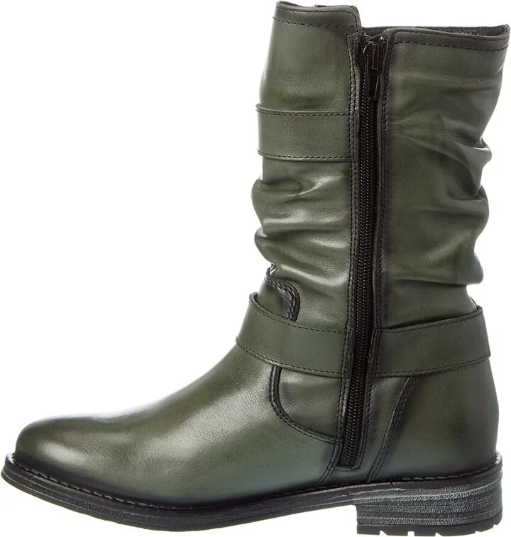Eric Michael Noelle Short Leather Boot - Image 2