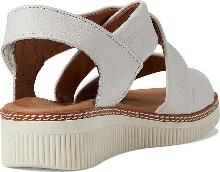 Eric Michael Oasis Women's Wedge Shoes White : EU 36 (US Women's 5.5-6) M (B), Leather - Image 4