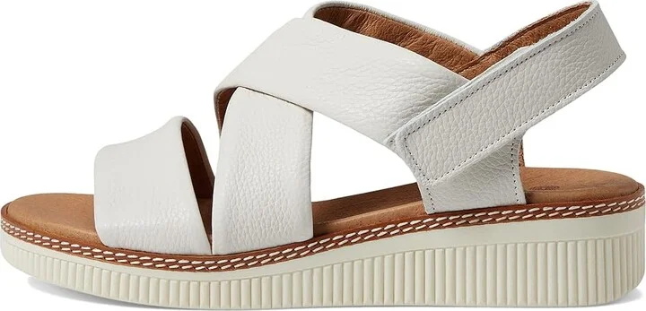 Eric Michael Oasis Women's Wedge Shoes White : EU 36 (US Women's 5.5-6) M (B), Leather - Image 5