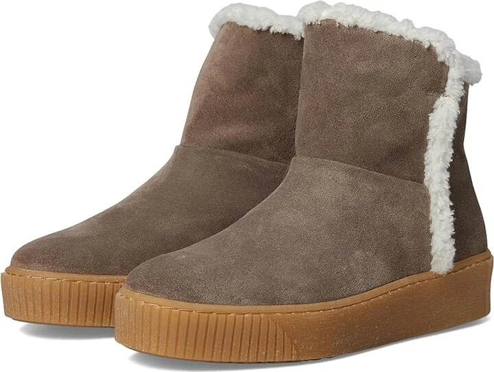 Eric Michael Oregon Women's Lace-up Boots Taupe : EU 39 (US Women's 8.5-9) M (B), Suede