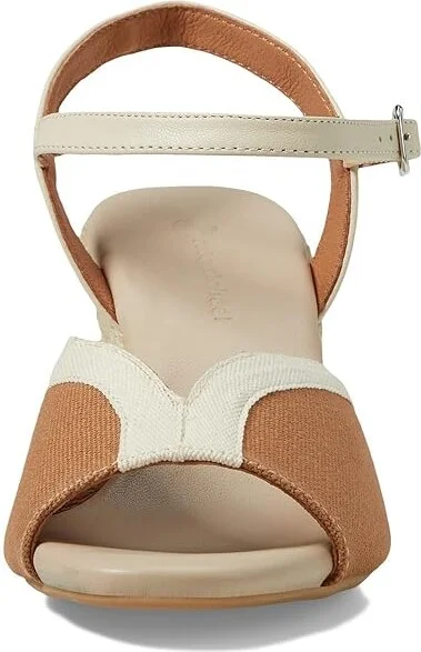 Eric Michael Penelope Women's Sandals Tan/Ivory : EU 41 (US Women's 10-11) M (B), Leather - Image 2