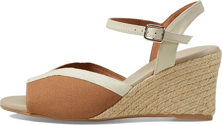 Eric Michael Penelope Women's Sandals Tan/Ivory : EU 41 (US Women's 10-11) M (B), Leather - Image 5