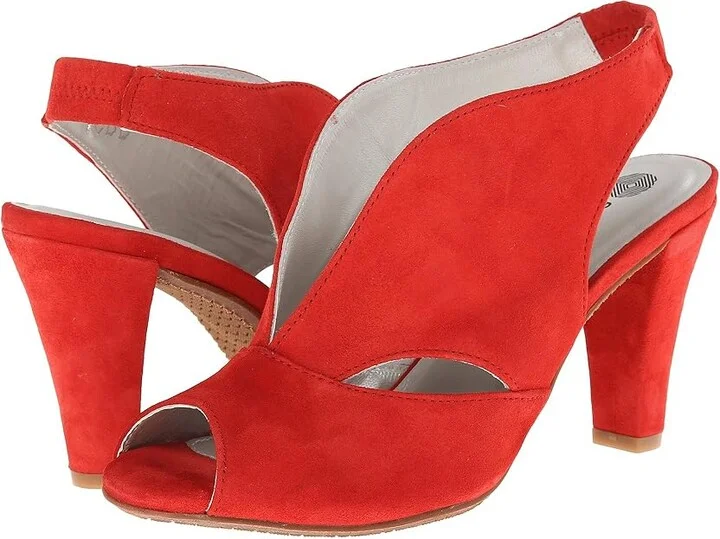 Eric Michael Peru Women's Shoes Red : EU 36 (US Women's 5.5-6) M (B), Suede